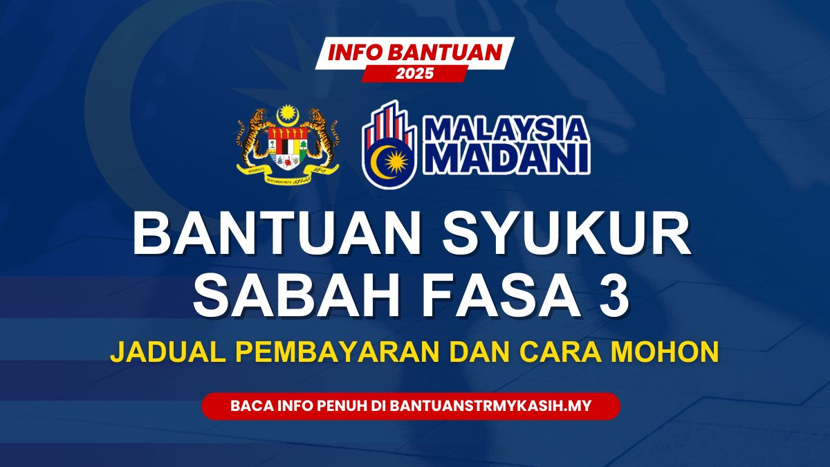 BANTUAN SYUKUR SABAH FASA 3